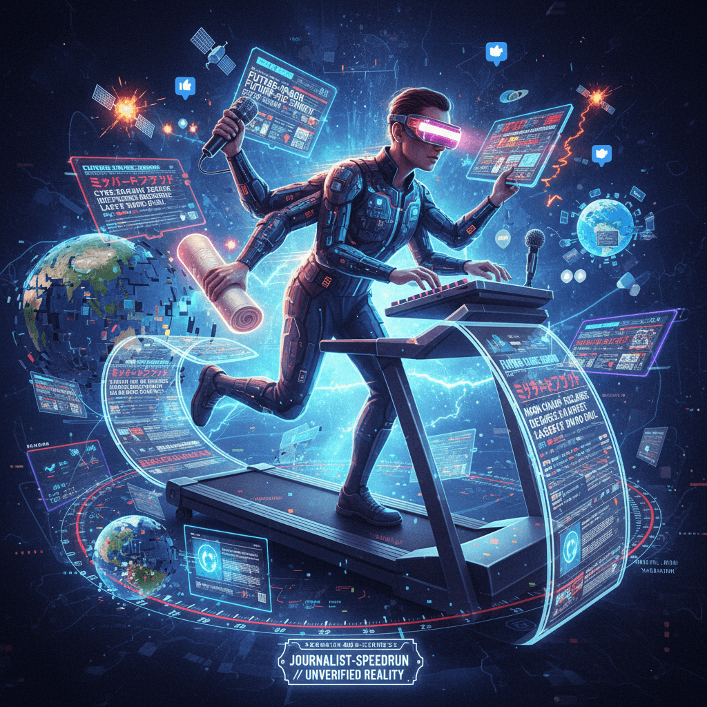 Investigative journalist writes fiction as current events, calls it journalism