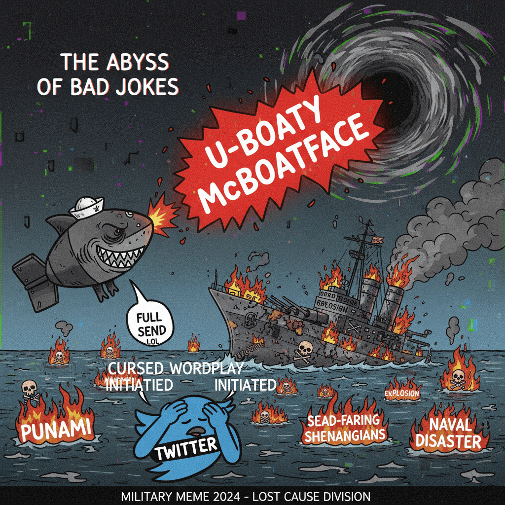 Torpedo pun goes catastrophically hard in the wrong direction