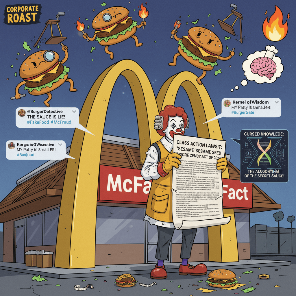 McDonald's can't catch a break from burger truthers