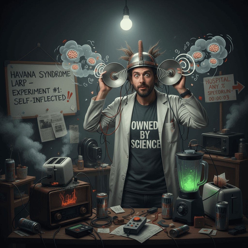 Skeptic proves Havana Syndrome real by weaponizing it against himself