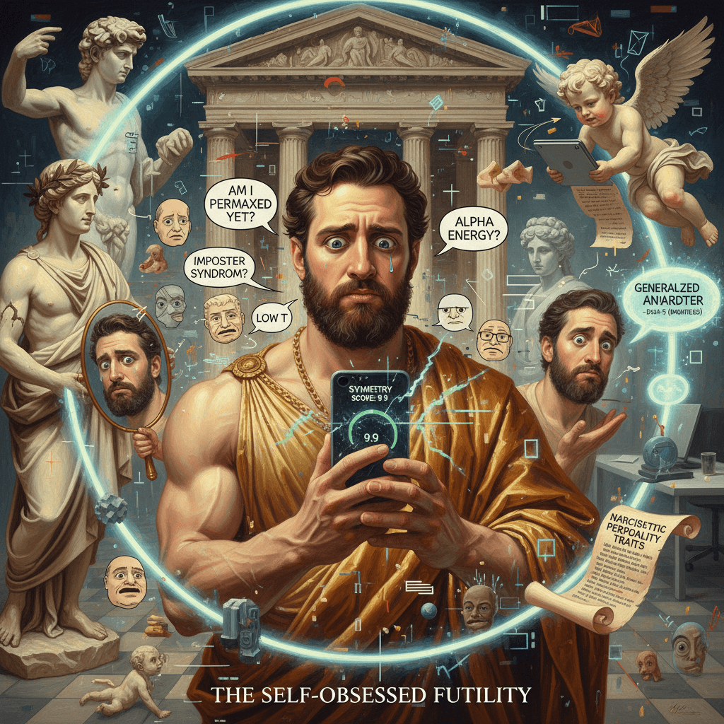 Renaissance thirst trap meets modern anxiety diagnosis