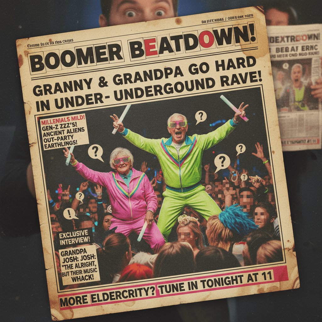 Grandpa raves harder than your entire generation, more at 11