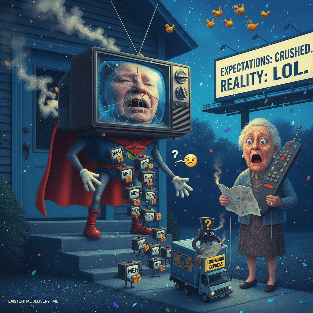 TV delivery goes full identity crisis, disappointment speaks volumes