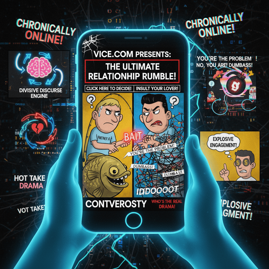 VICE asks the real questions: which partner is the idiot?