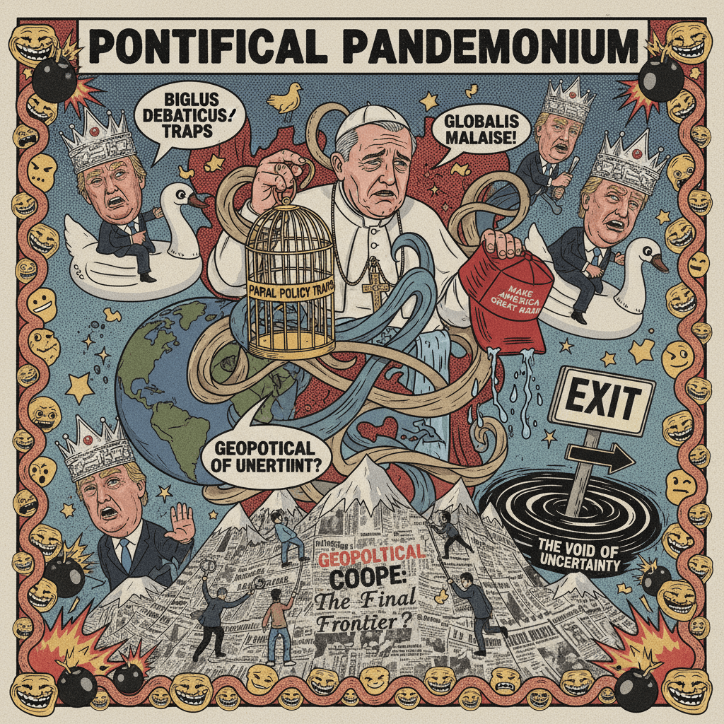 Pope enters the discourse, immediately regrets it