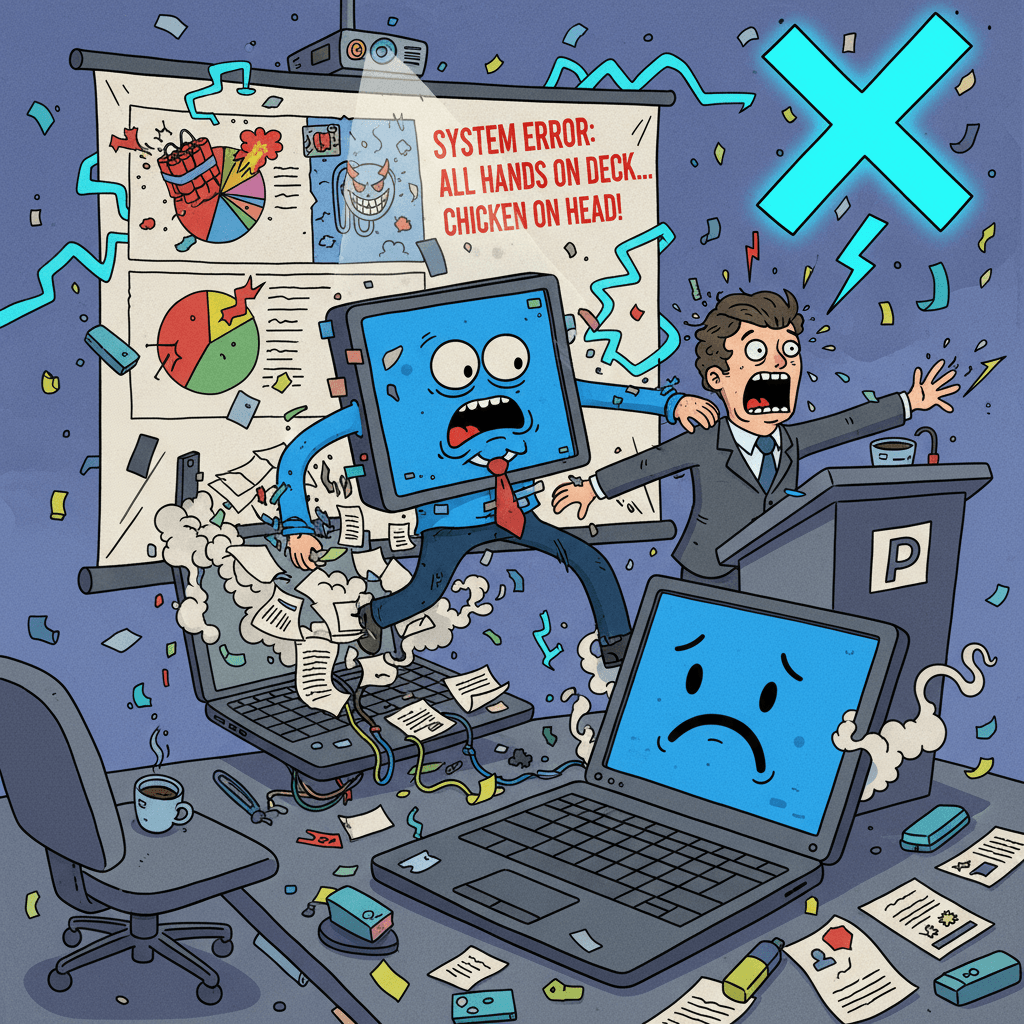 When your PowerPoint betrays you mid-speech