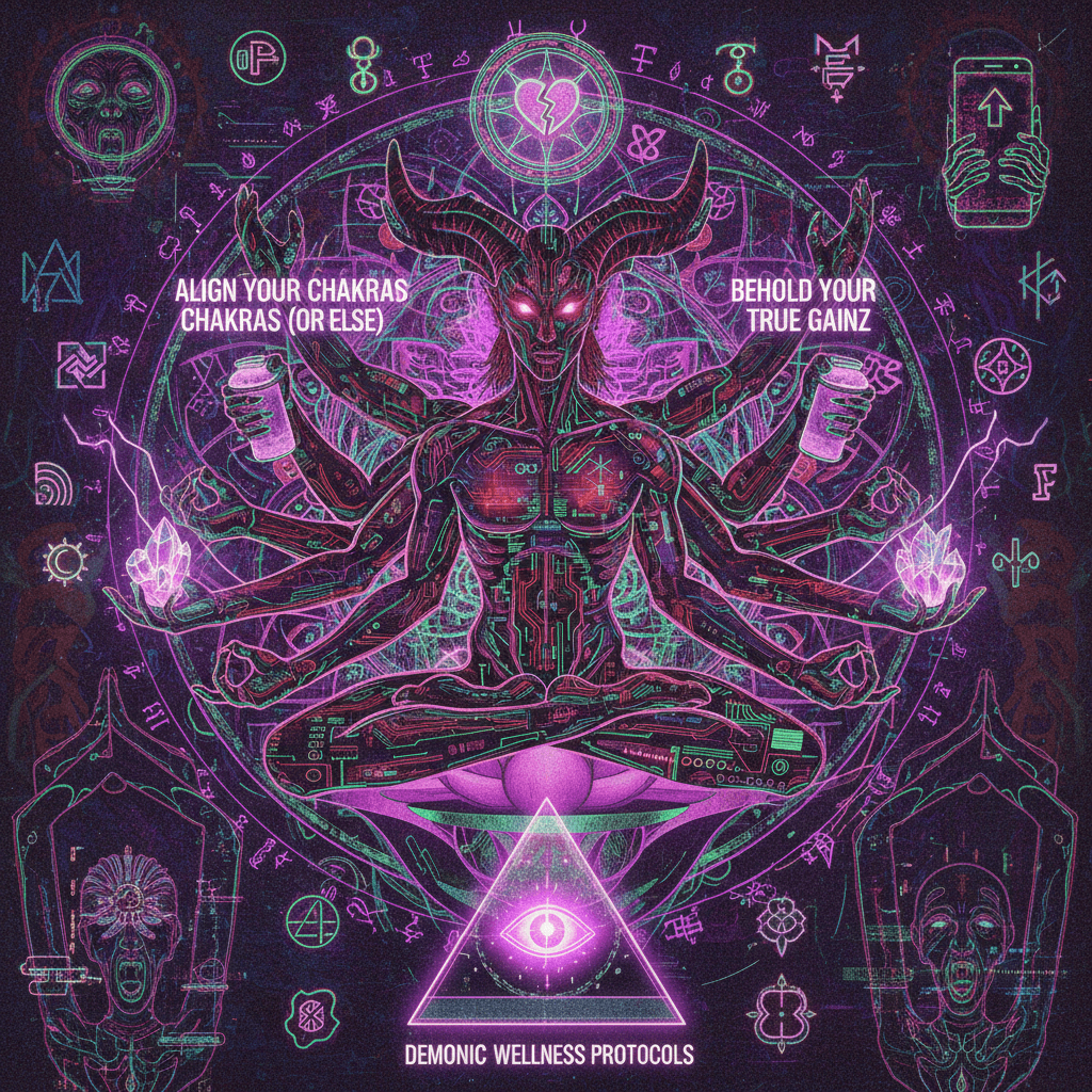 demonic yoga instructor's fever dream wellness manifesto