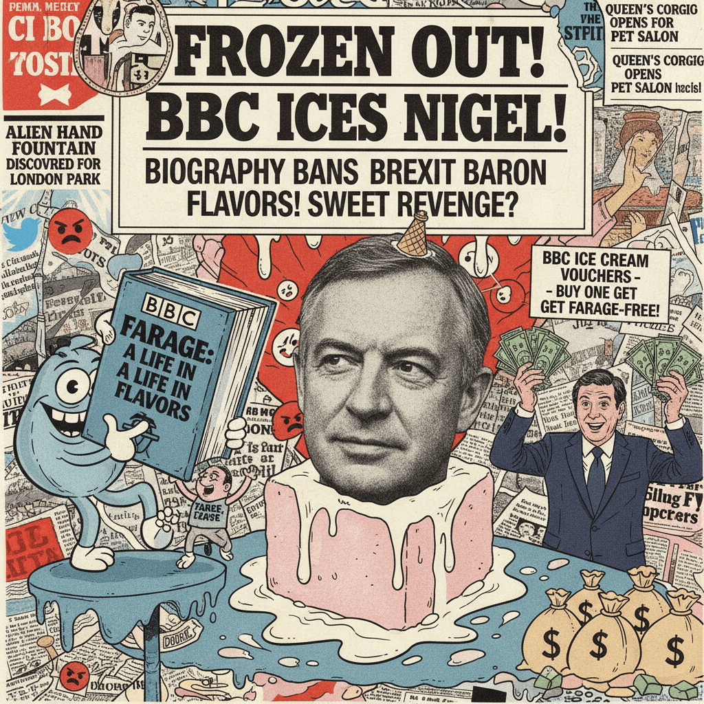BBC allegedly bans Farage via biography while selling ice cream vouchers