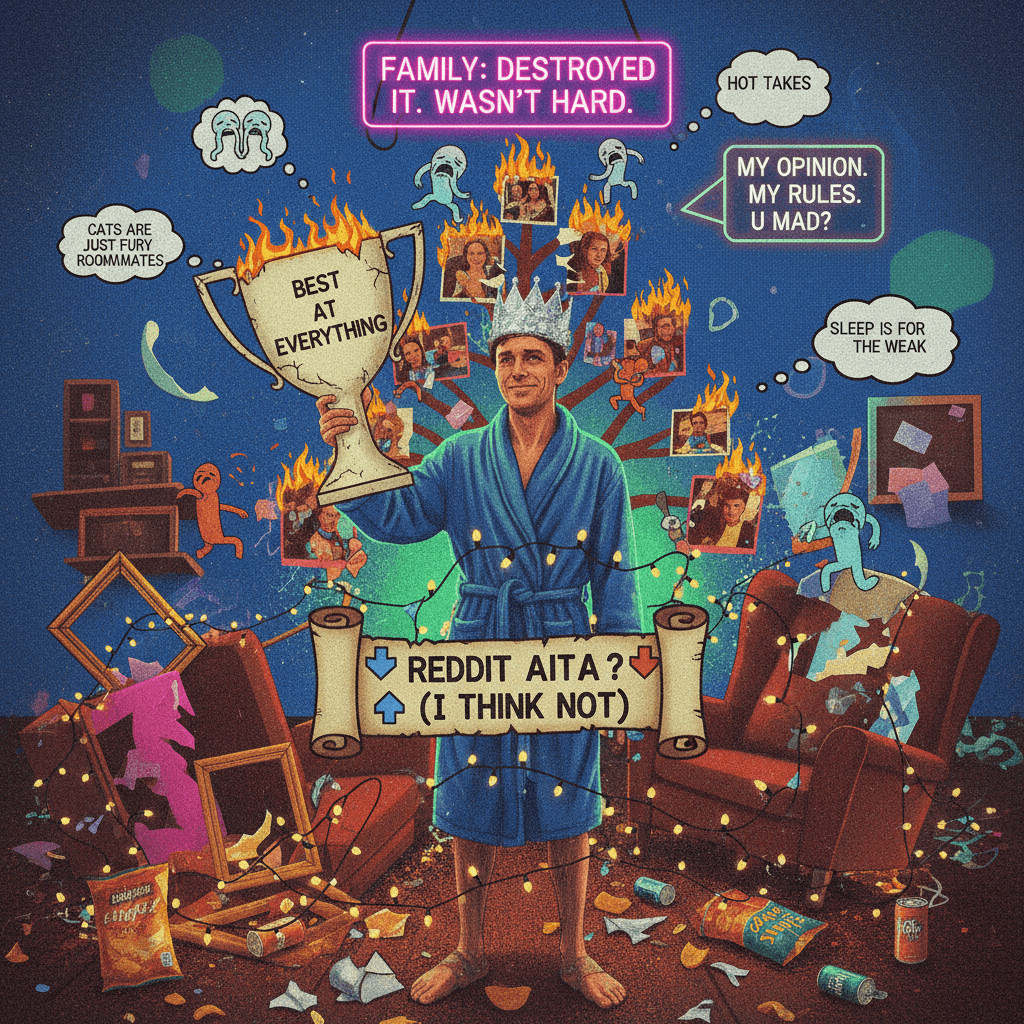 "I destroyed my family and I'm proud" - opinion piece energy