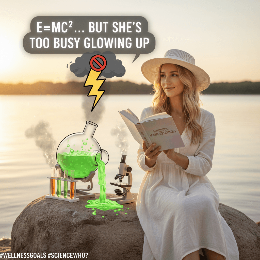 Hot girl summer reads books by water, science hates her