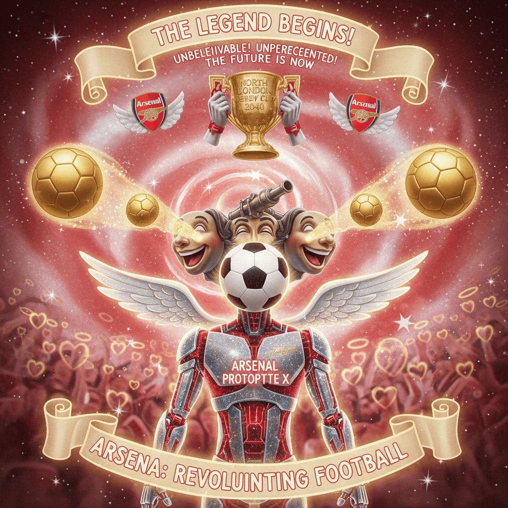 Arsenal invents player, hat-trick, and entire north london derby