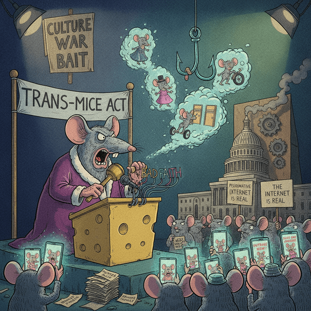TRANS MICE Act: solving problems that don't exist with maximum vitriol