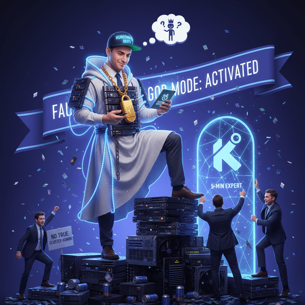 speedrunning expertise via 5min TLDR, now a kubernetes deity