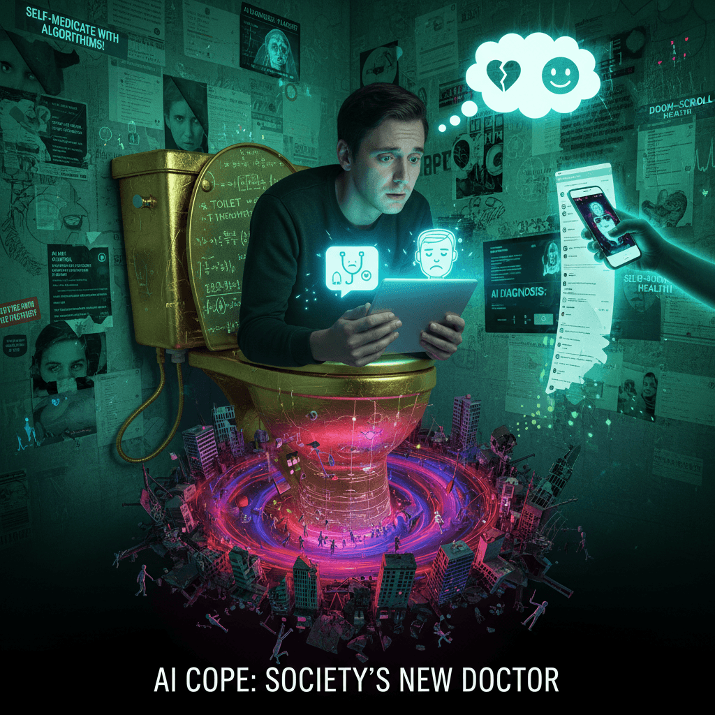brit's choose chatbot over doctor while pooping, society proceeds to collapse
