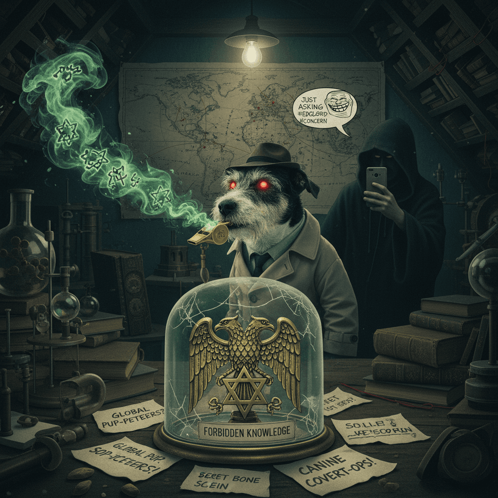 antisemitic dogwhistle wrapped in edgelord concern-trolling