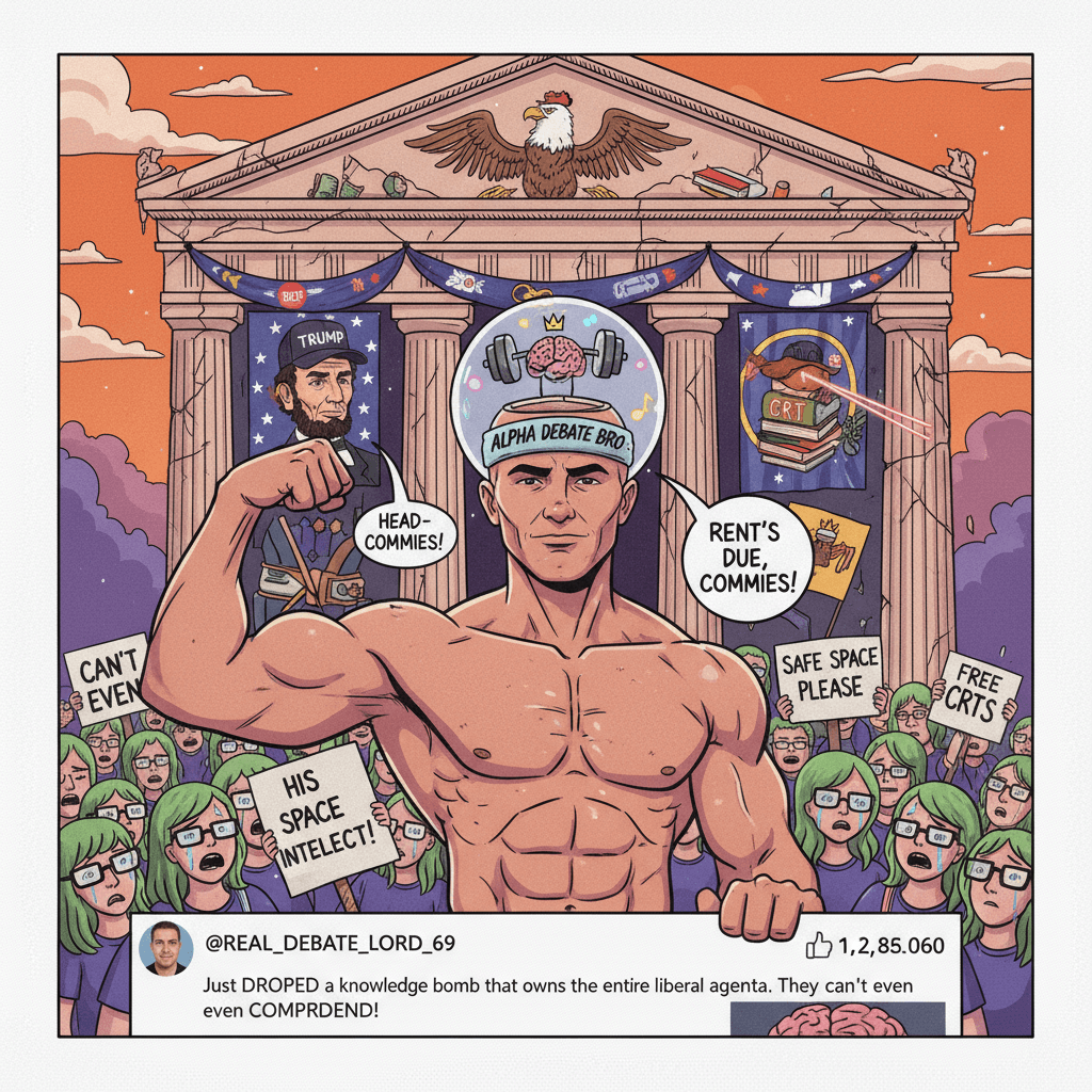 cognitive test flex that lived in someone's head rent-free