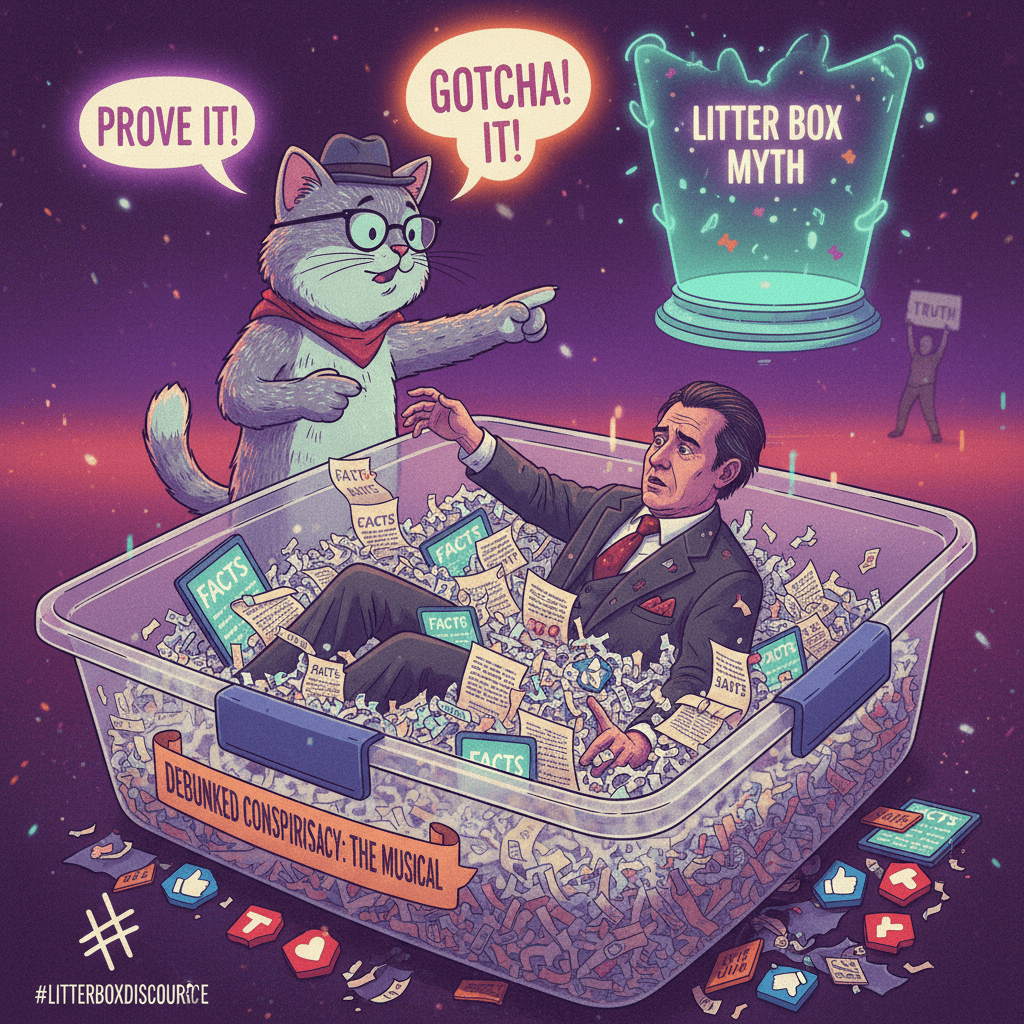 politician destroyed with facts over litter box myth he can't prove exists