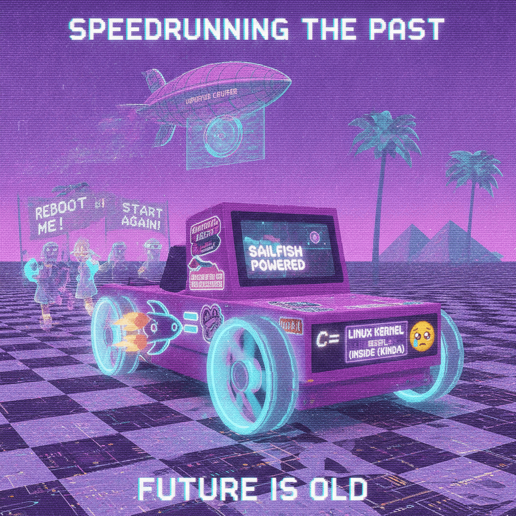 Commodore speedruns relevance by resurrecting dead brands w/ Sailfish OS