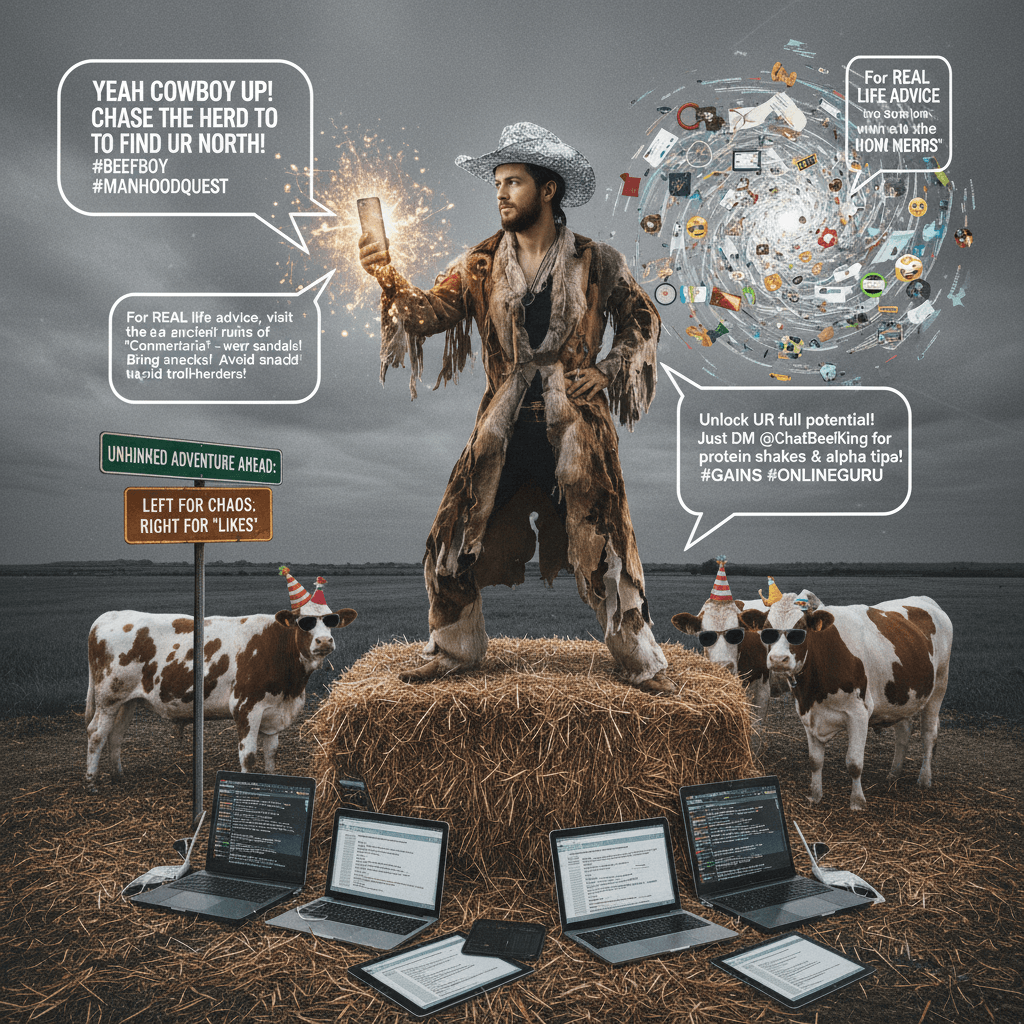 Facebook comments as life advice: cattle, manhood, and pure chaos