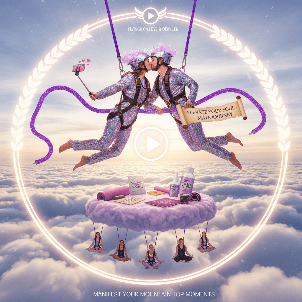 Kissing at 15k feet is peak self-expansion, actually