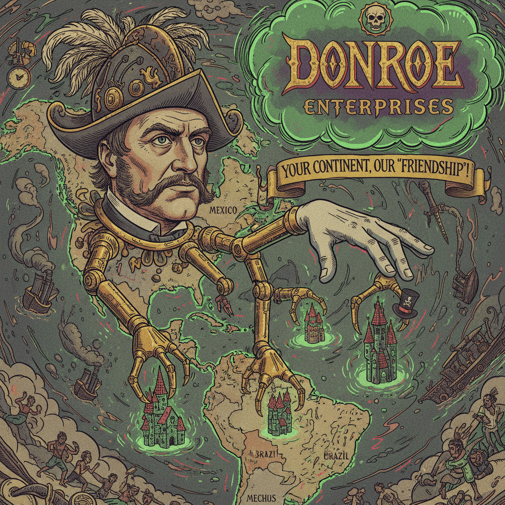 DONROE DOCTRINE: when imperialism gets a personal touch