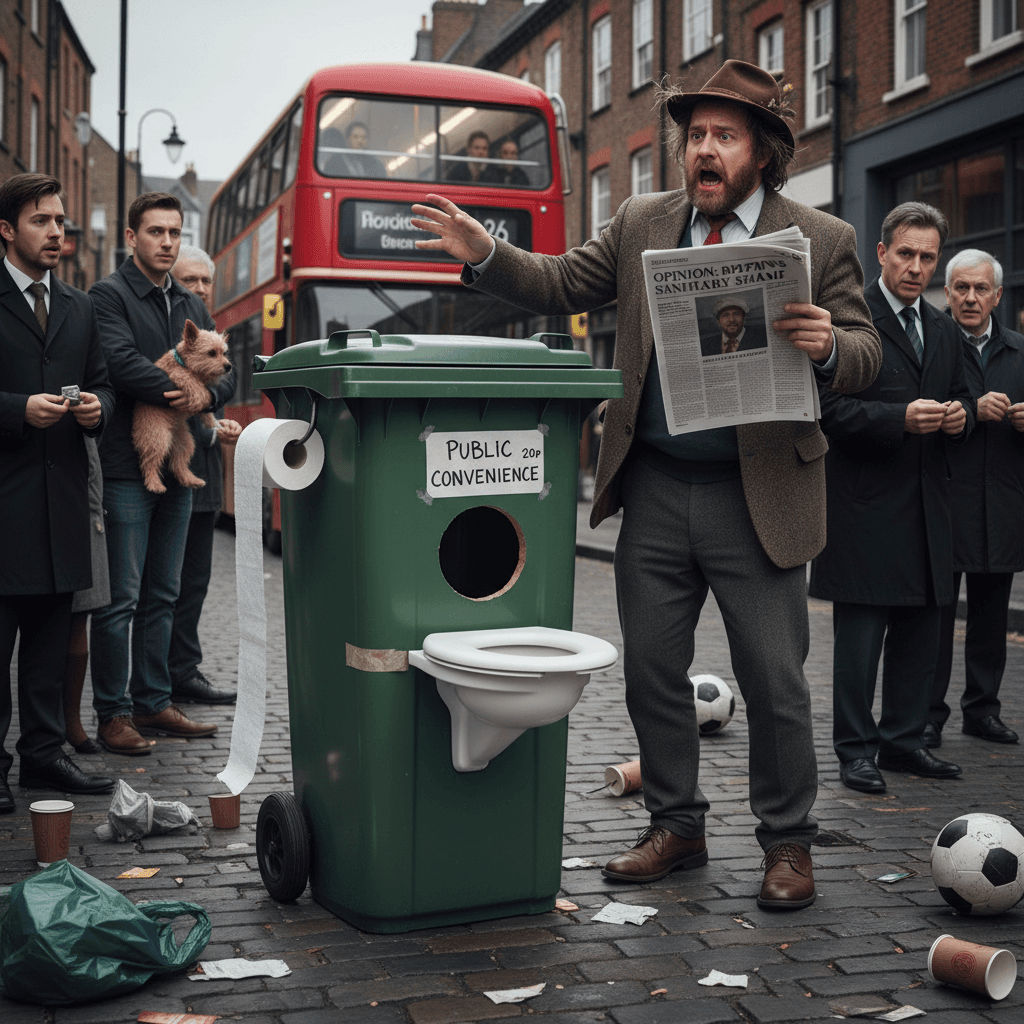 Wheelie bin discovers new career as public restroom, Guardian columnist devastated