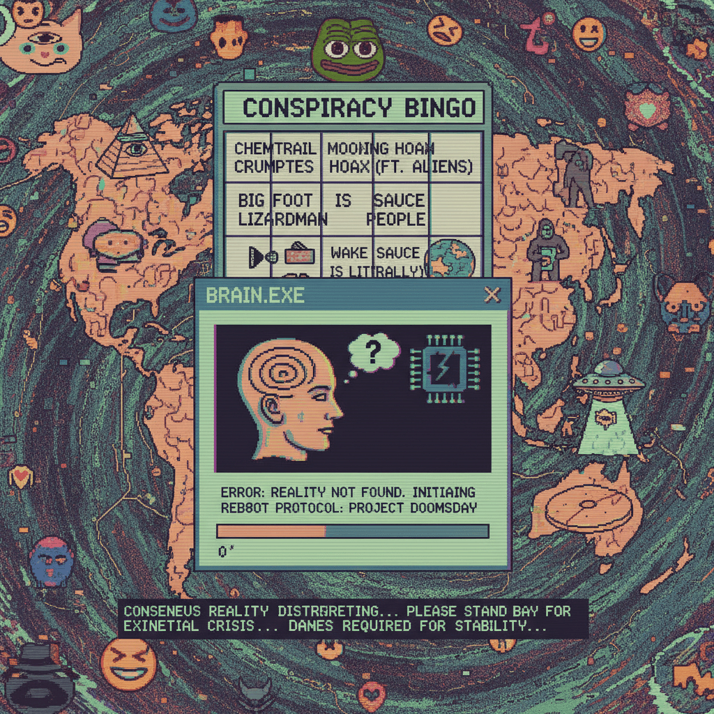 brain.exe has stopped responding: conspiracy edition