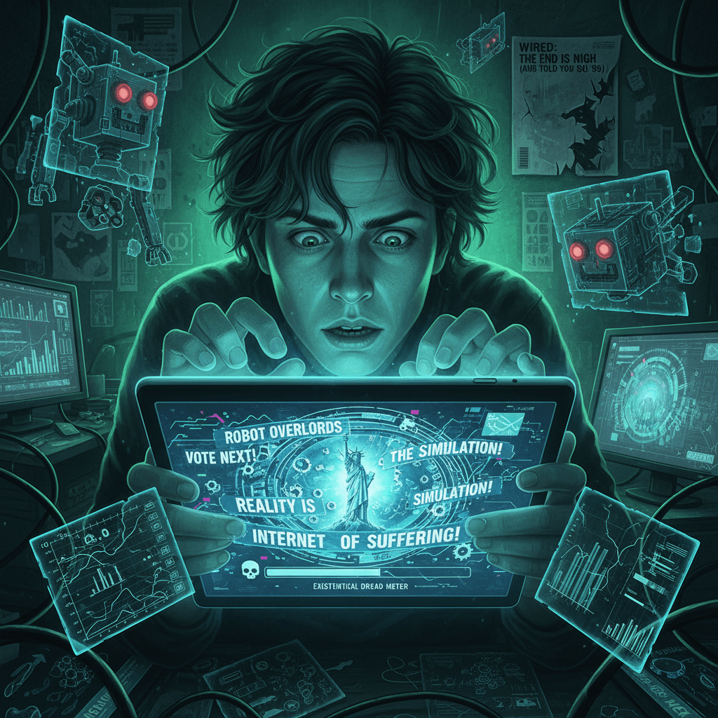 AI bad, democracy ded, read Wired for your daily existential dread