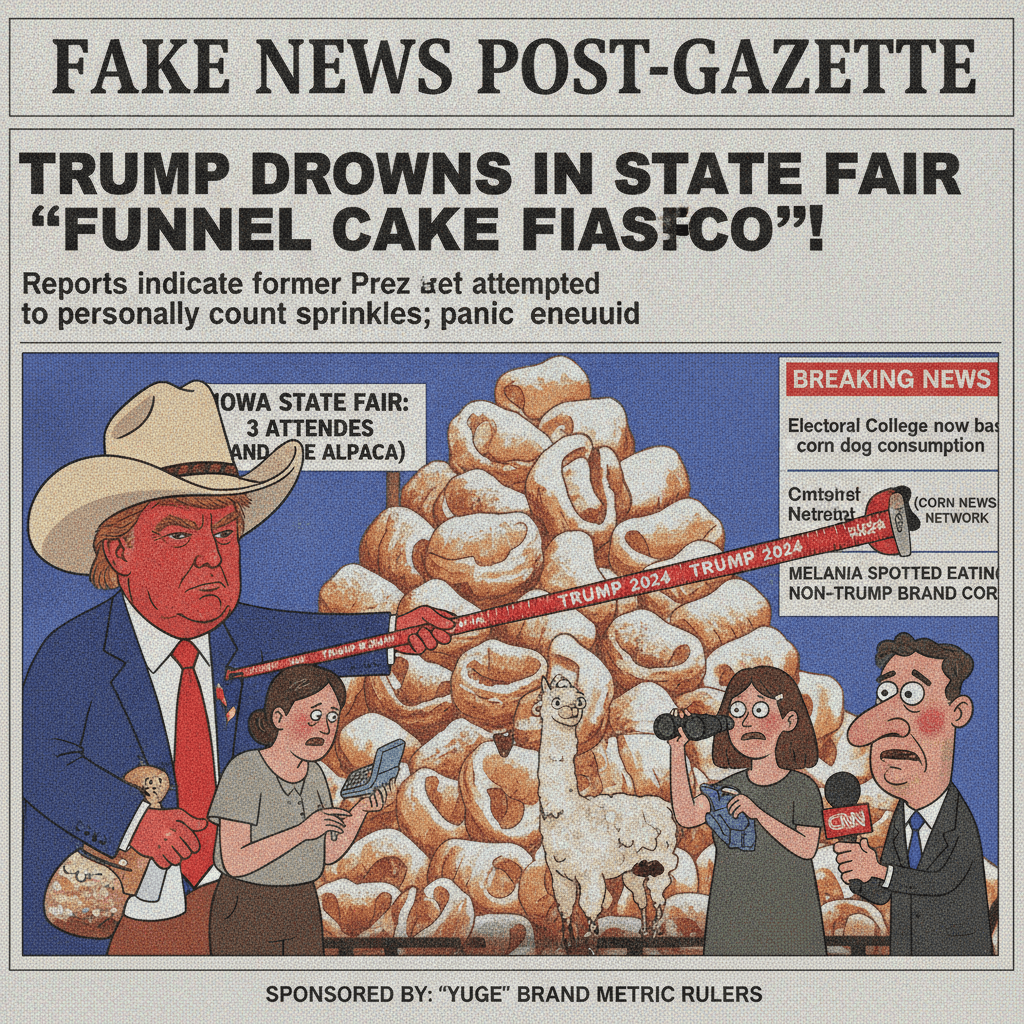 Trump seethes over state fair turnout; crowd size anxiety strikes again