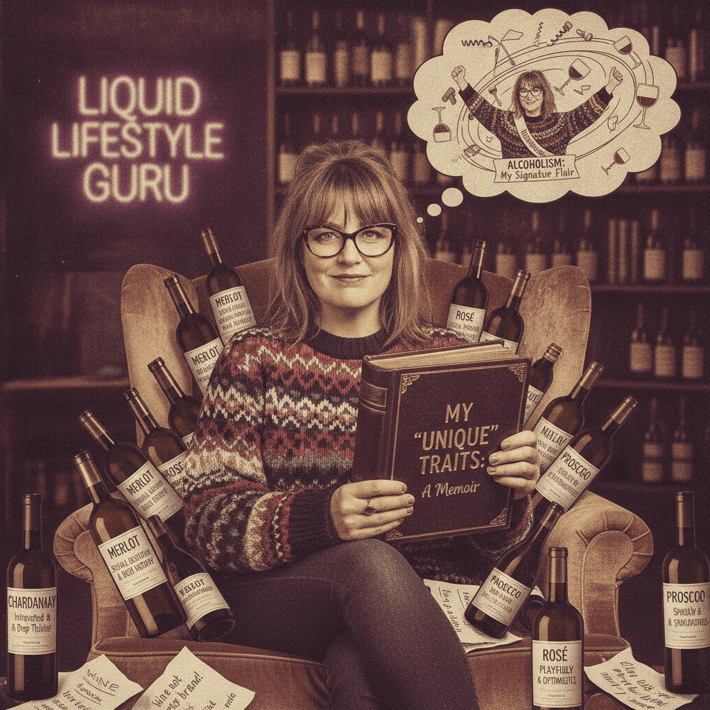 famous author lovingly describes alcoholism as a personality trait