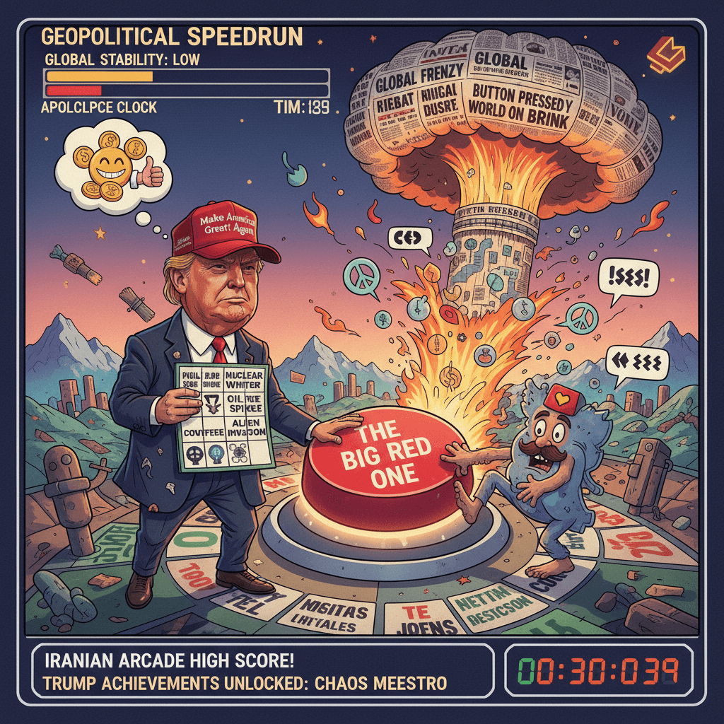 Iran pressed the red button (it was a metaphor, relax)