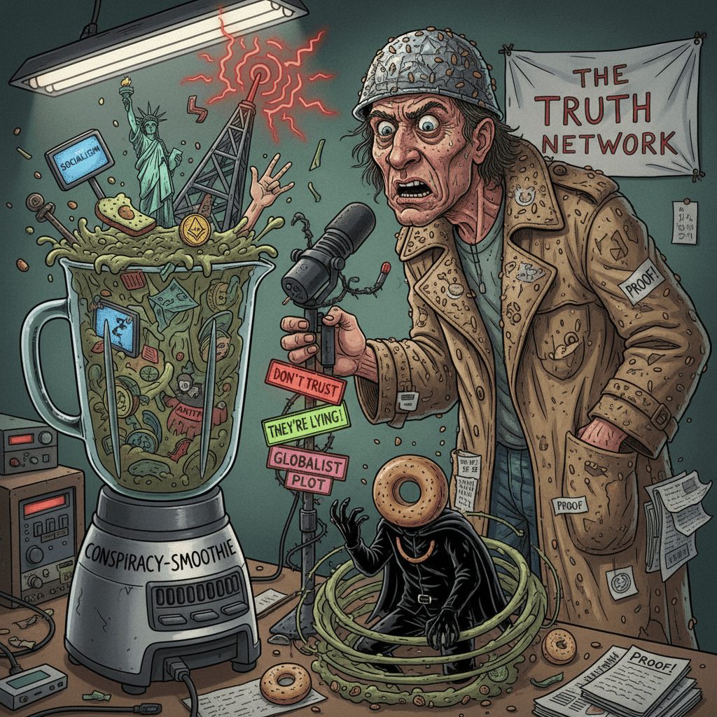 threw every boomer fear into a blender and called it truth