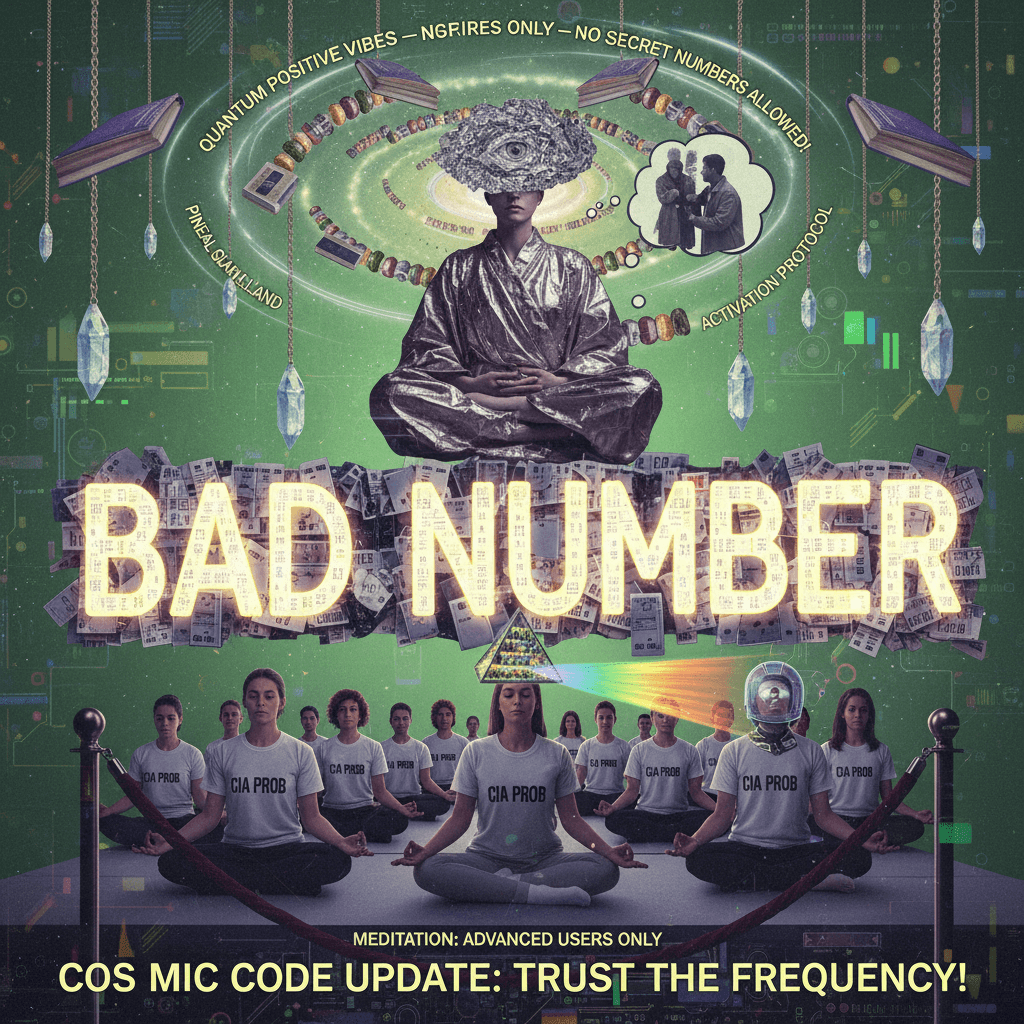 secret number bad, meditation good, also the CIA probably
