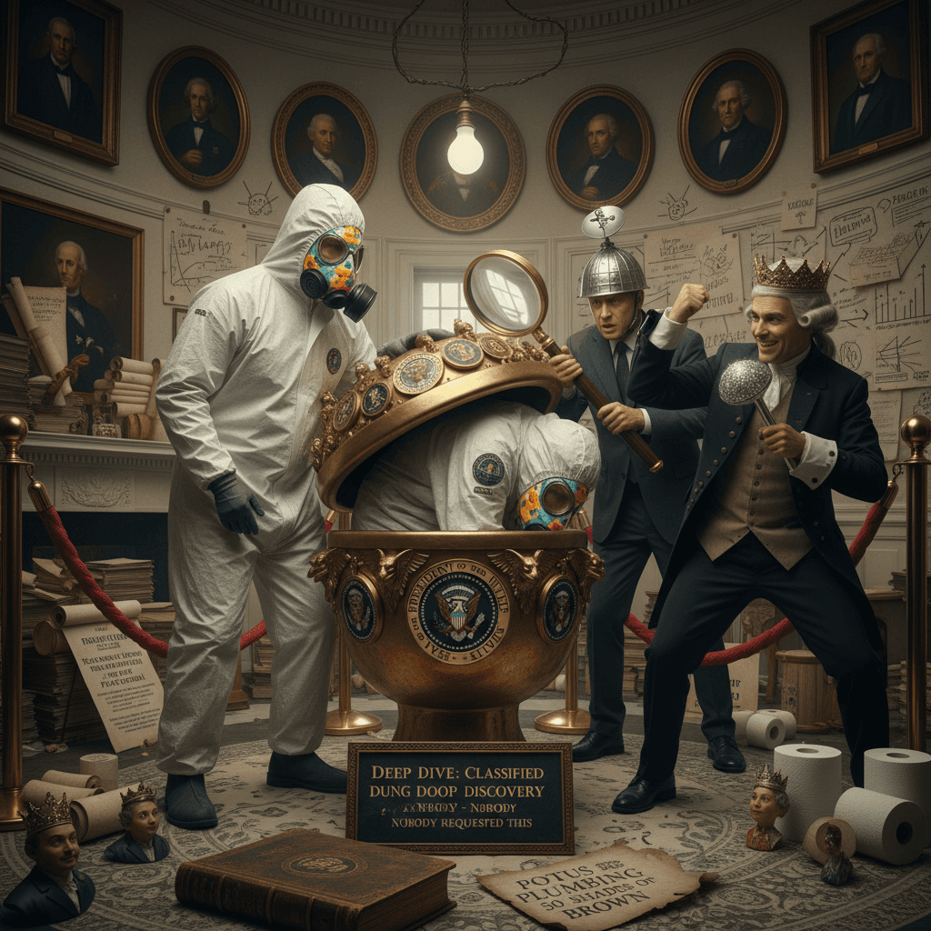 POTUS feces containment unit deepdive nobody asked for