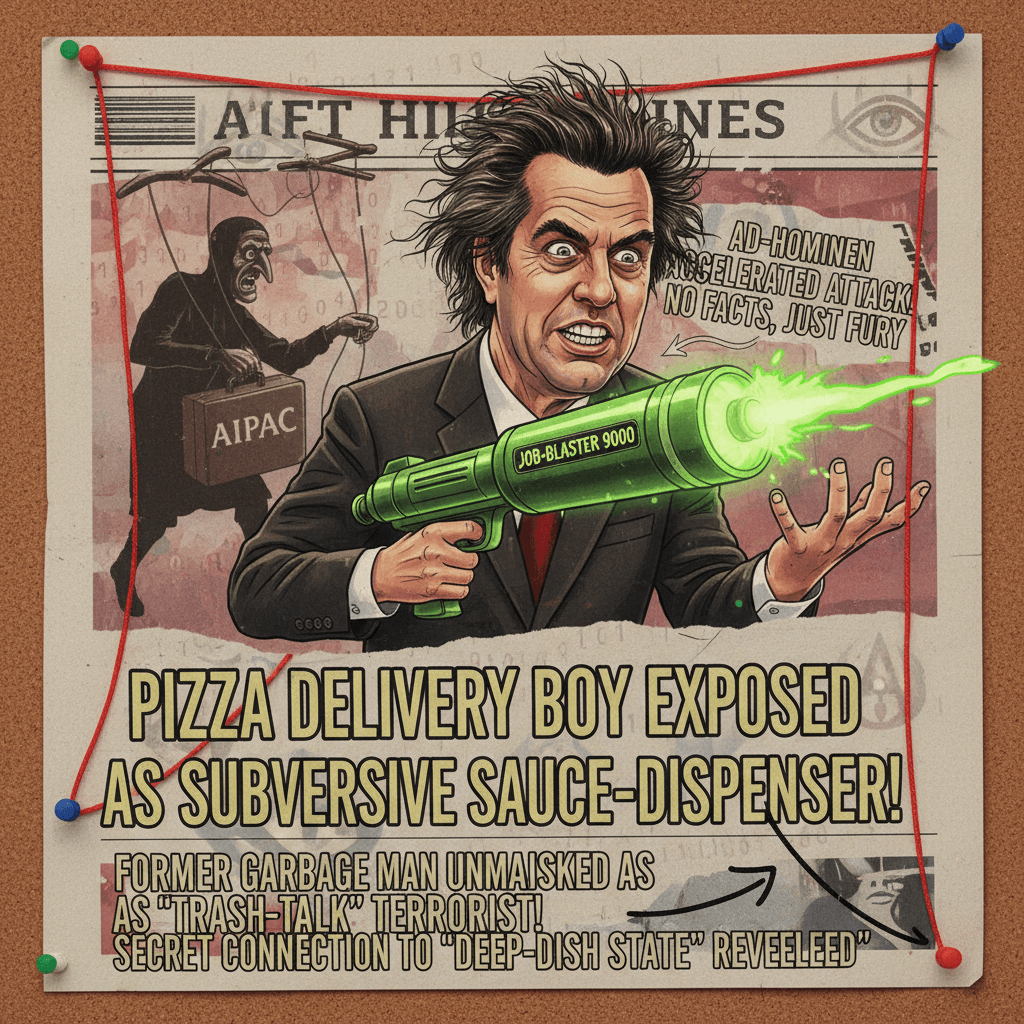 unhinged headline tries to weaponize someone's past job