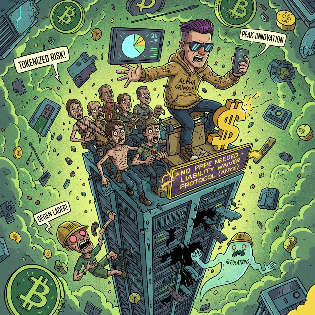 hire climbers cheap, skip safety, call it a 'hack' - peak founder energy