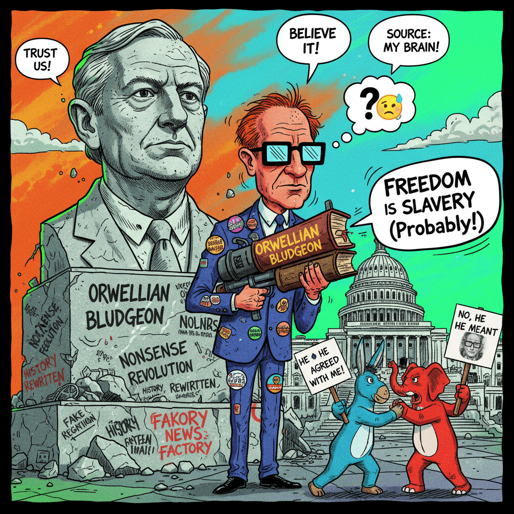 Orwell didn't say this but we're gonna pretend anyway