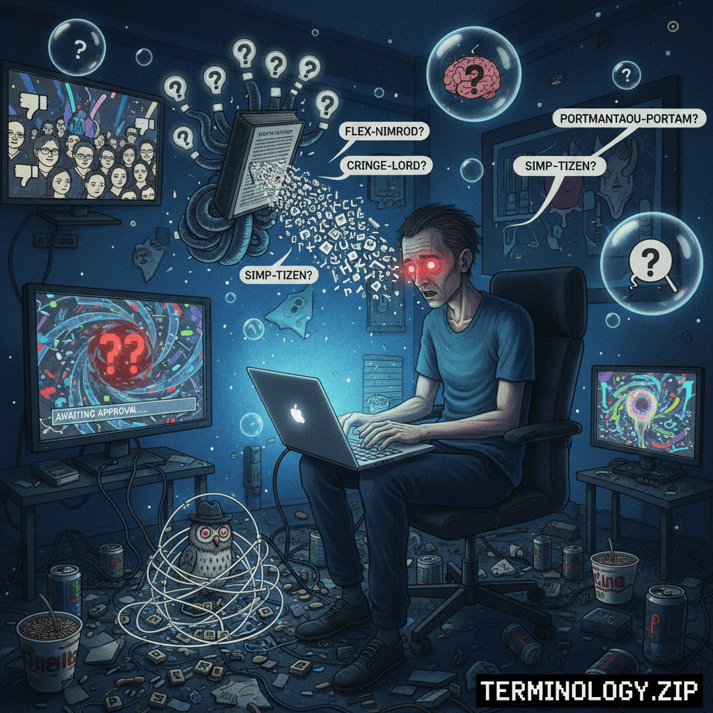 guy invents slur portmanteau, posts question mark, awaits validation