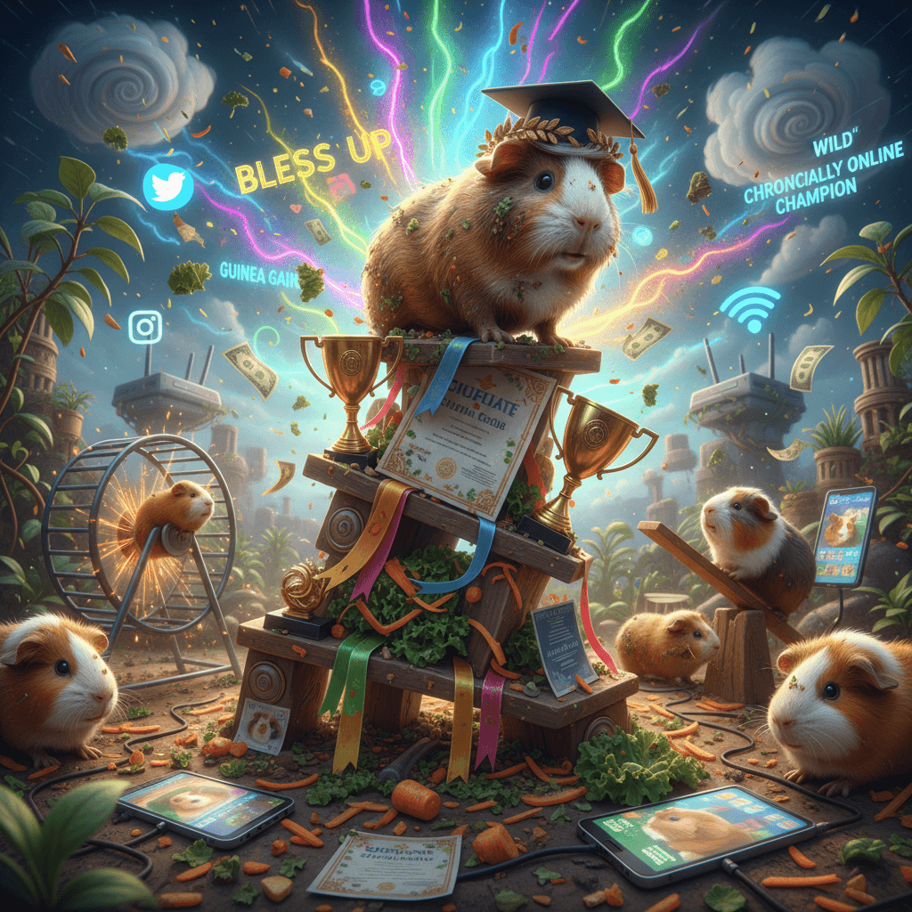 Randy the Guinea Pig: nature's ultimate overachiever