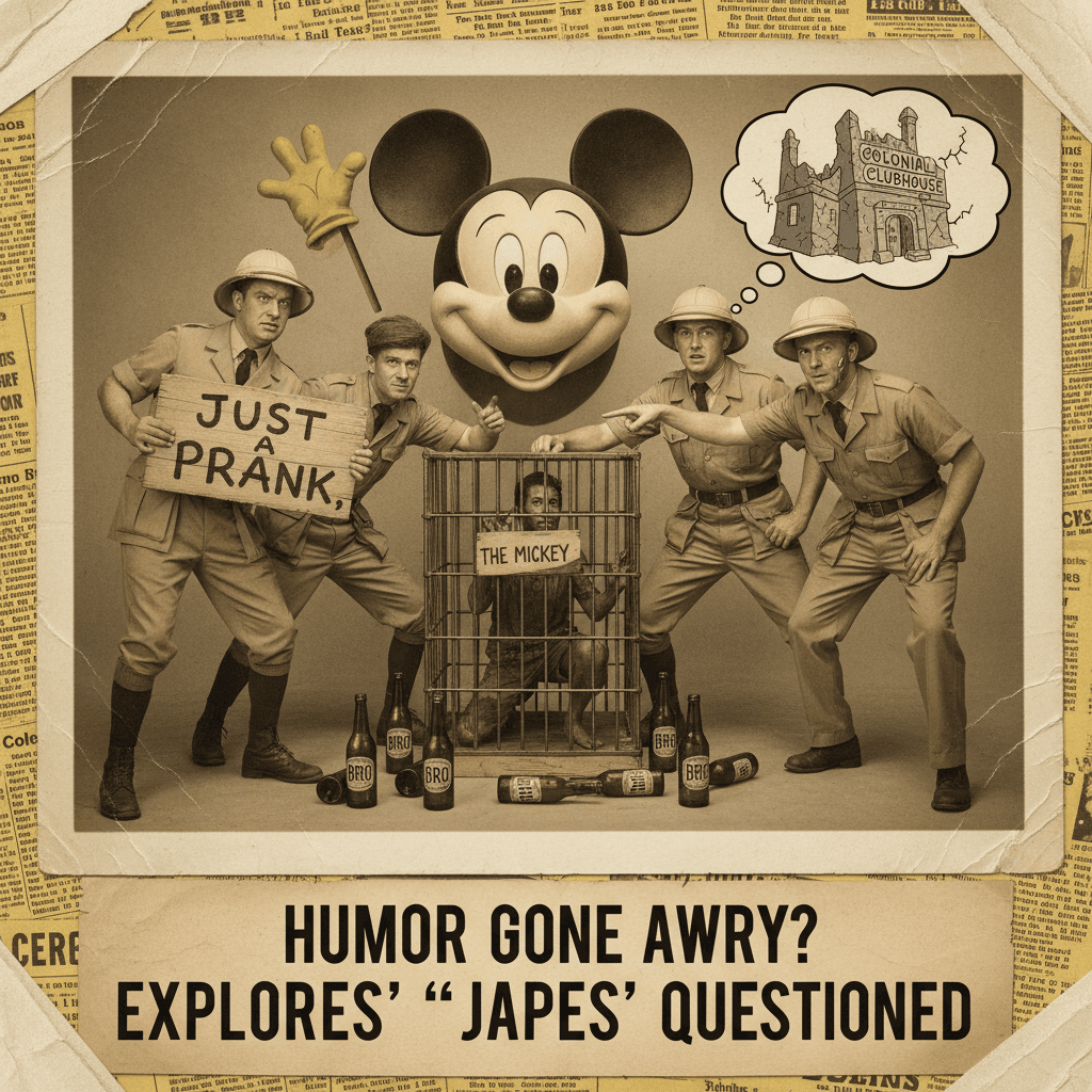 it was just banter bro, we all took the mickey