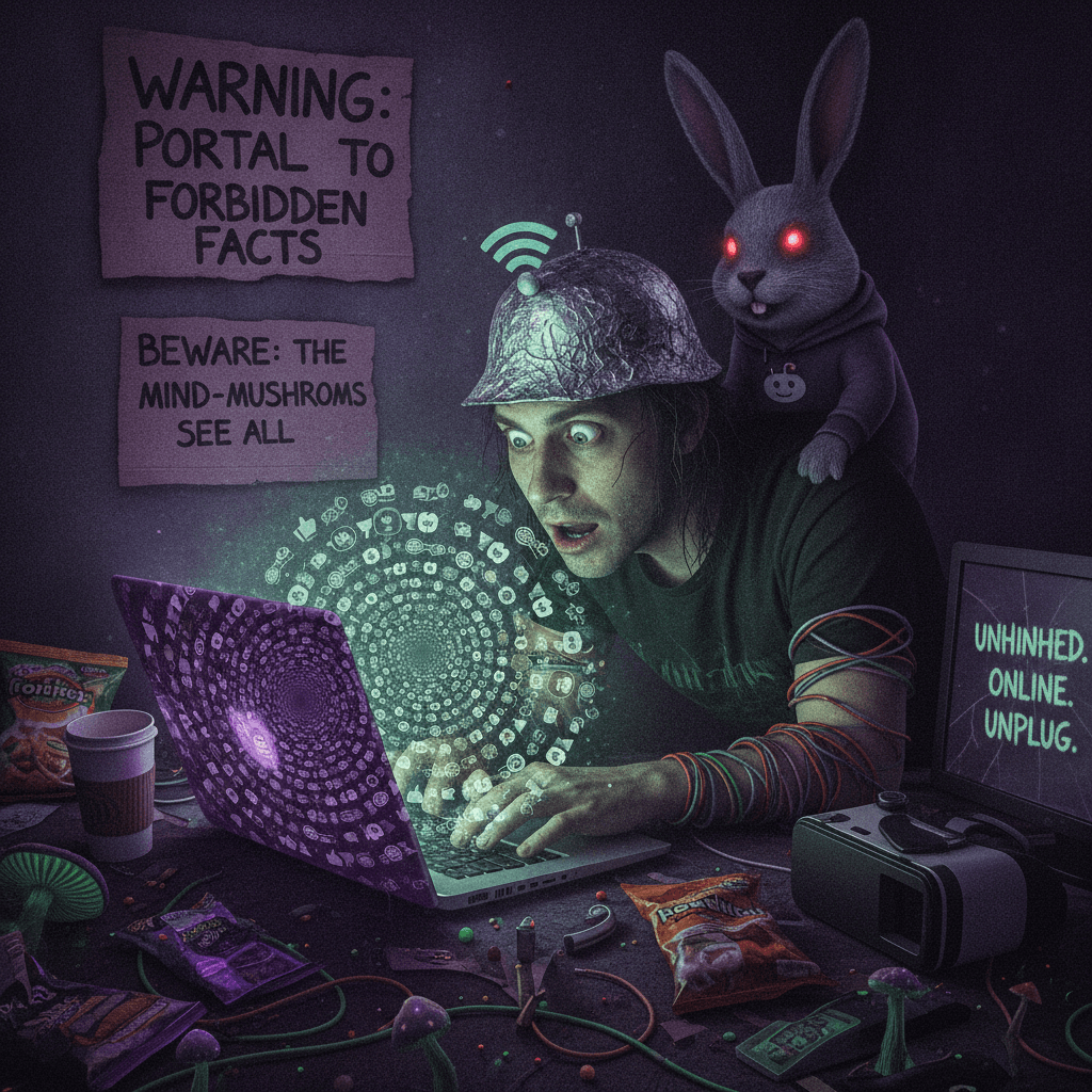 PSA: don't consume niche Reddit while altered, apparently