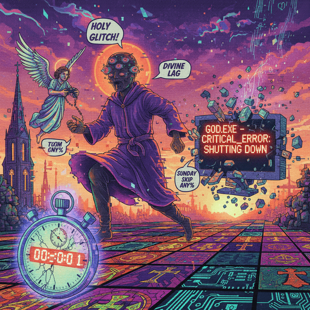 speedrunning the sabbath before god.exe crashes