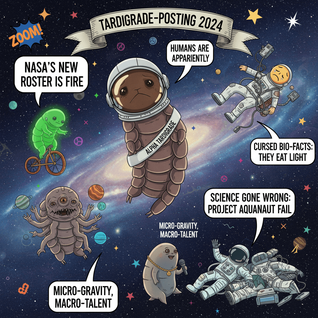 tardigrades make better astronauts than we do, apparently