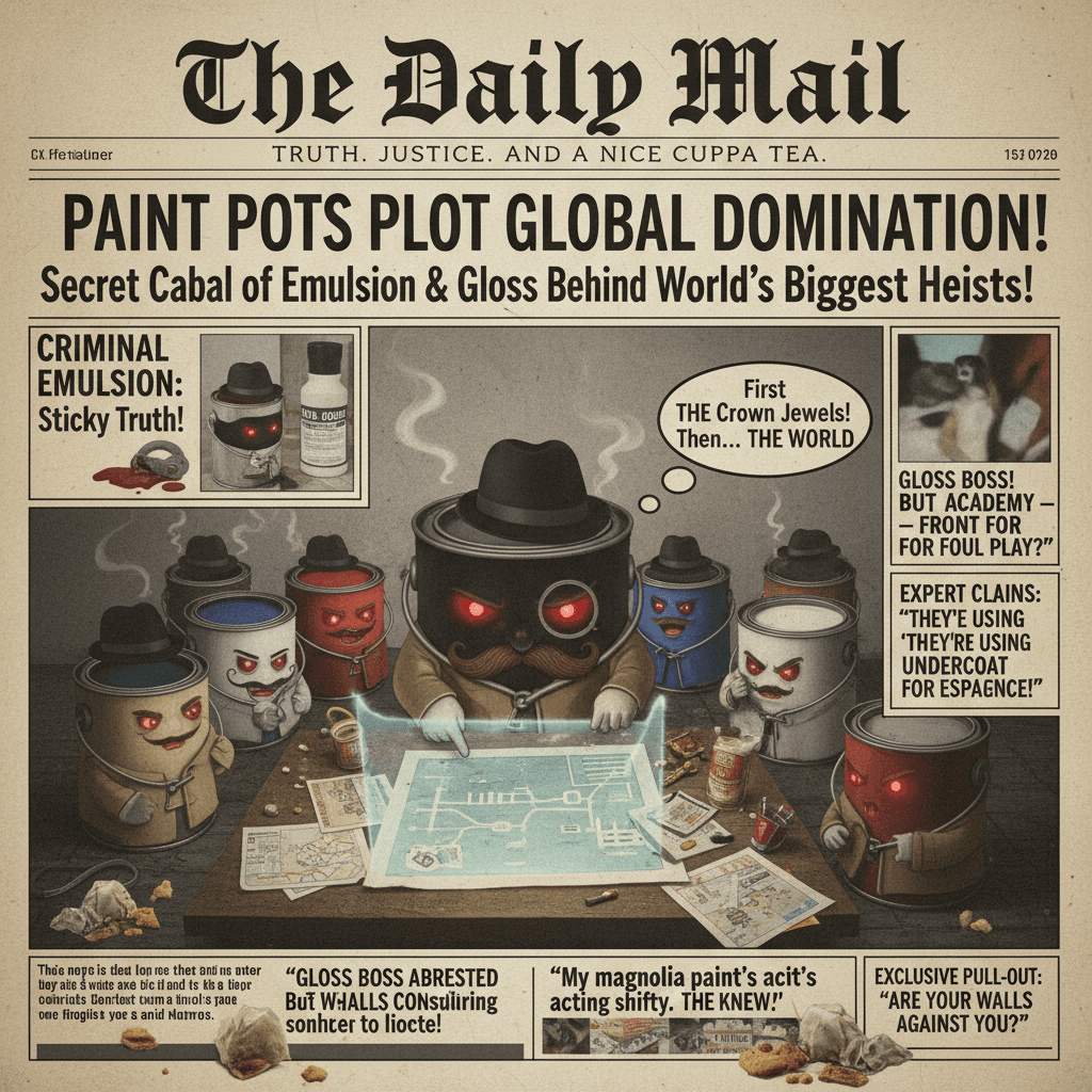Daily Mail discovers paint cans are actually criminal masterminds