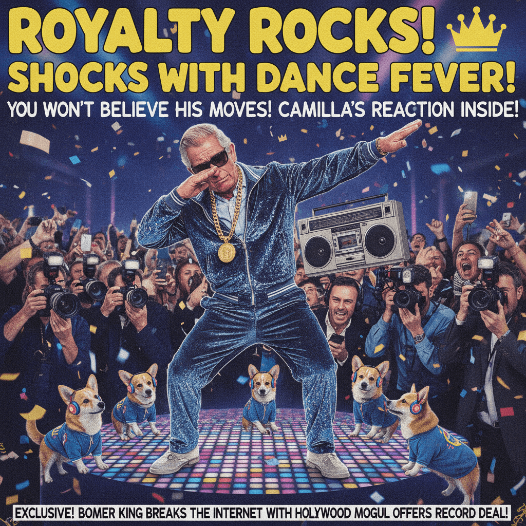 King Charles 'getting his groove on' is peak tabloid fever dream energy