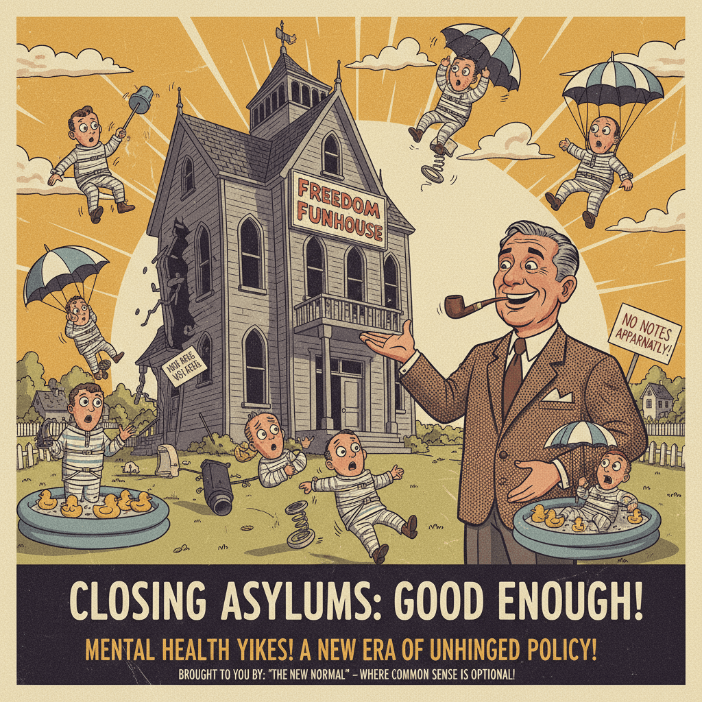 Closing asylums bad actually (no notes apparently)