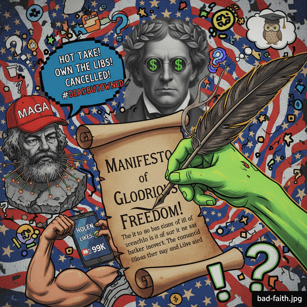 Actually rewrites dead activist's legacy to own the libs