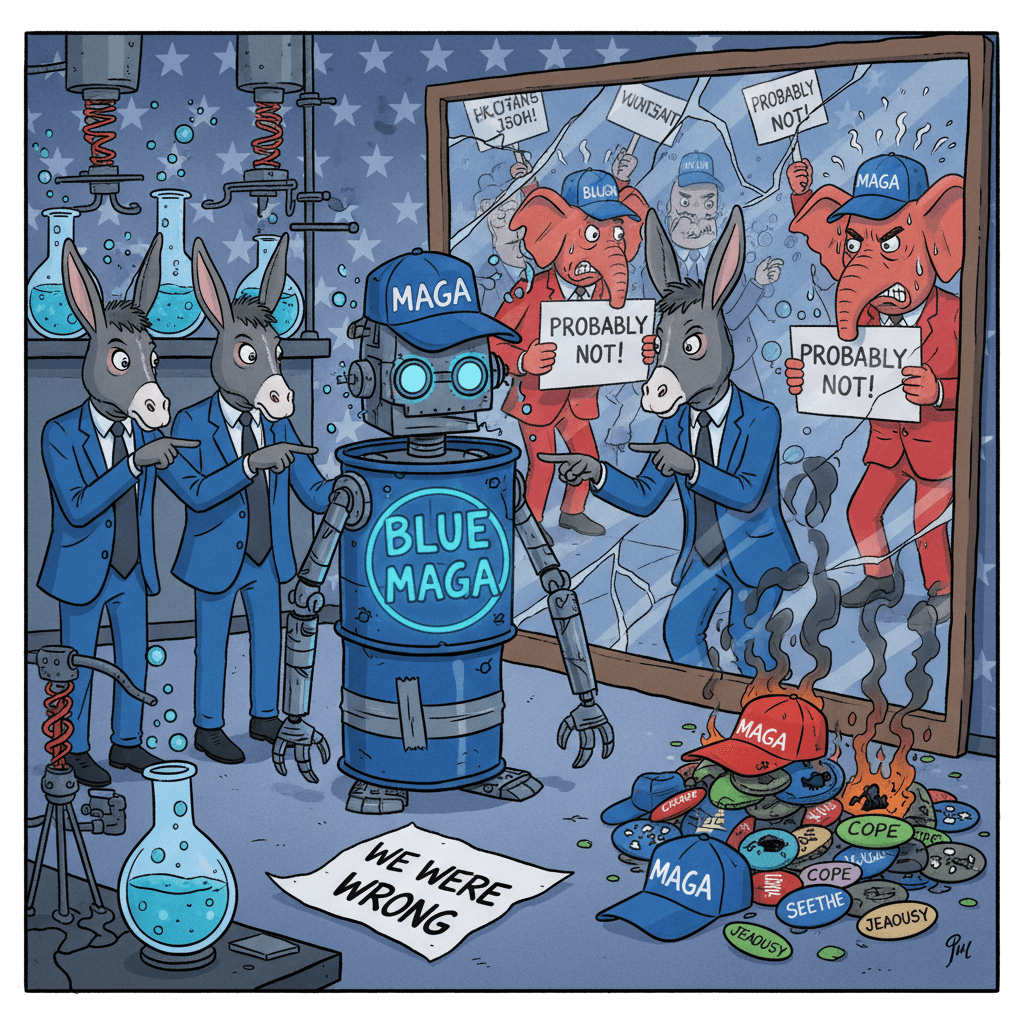 Democrats invent BLUE MAGA, admit they were wrong all along (probably not)