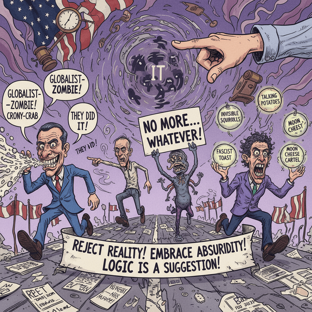 List four bad things then vaguely reject something. Logic: optional.