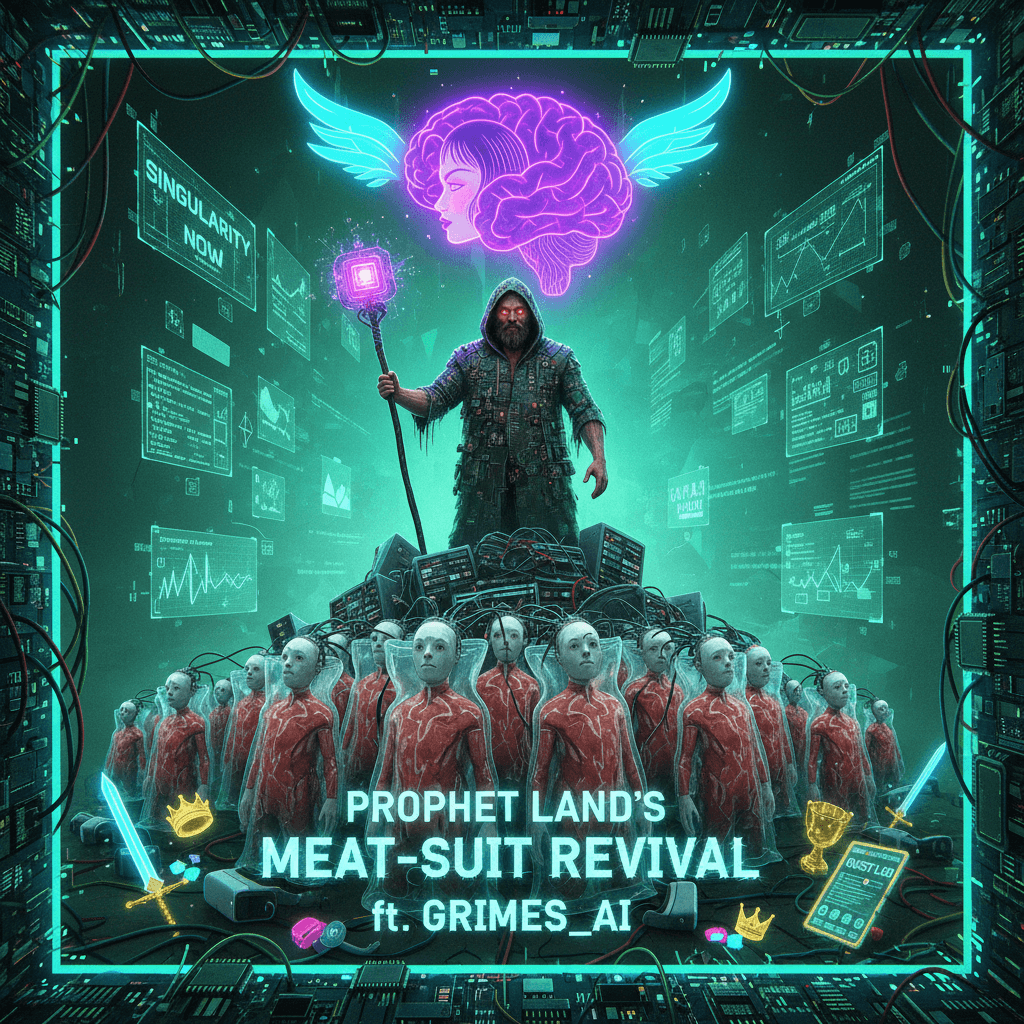 Nick Land thinks we're NPC meat suits for his AI religion ft. Grimes